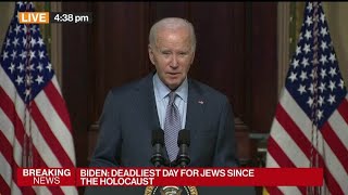 Biden: Haven't Given Up Hope of Bringing Hostages Home