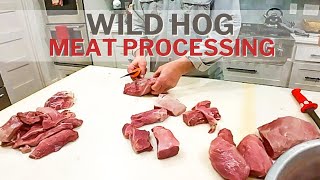 WILD HOG MEAT PROCESSING