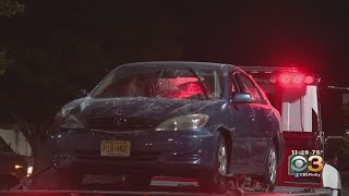 Car Crashes Into Modell's In Cinnaminson