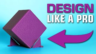 How a Pro Designs a Cube for 3D Printing
