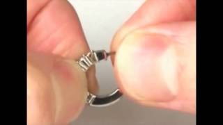 How to use Lox Locking Earring Backs