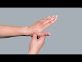 thumb web space massage en