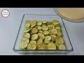 3 fried zucchini at home. and if you have 3 spoons of flour definitely try this recipe.