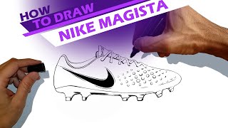 Nike Magista Football Boots - How to draw