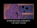 Poppy Playtime animation - The Vent Chase scene (storyboard)