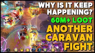 Caravan Fight Again: Why Is It Keep Happening? My Lesson from it - ALBION ONLINE PVP (EAST)