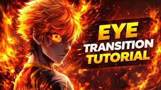 Trending Manga Edit Eye Transition | Alight Motion Tutorial [ Tutorial #8 ]