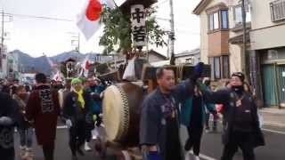 鳥追い太鼓...中之条鳥追い祭り