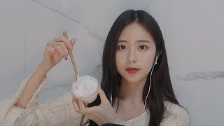 ASMR 1~100 숫자 세면서 10가지 자극적인 소리 레이어드 :) a stimulating sound