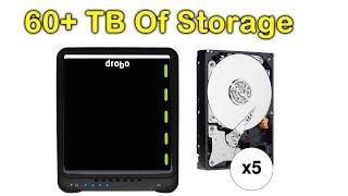 36TB Of Direct Hard Drive Storage - Drobo 5D3