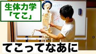 生体力学とてこ -片脚立位支持、顎関節運動の力学的メカニズム-