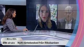 Glädjebesked från Riksbanken - sänker räntan