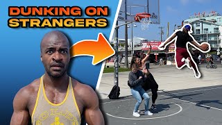 Dunking on Strangers at Venice Beach