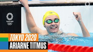 🏊‍♀️ The best of Ariarne Titmus 🇦🇺 at the Olympics