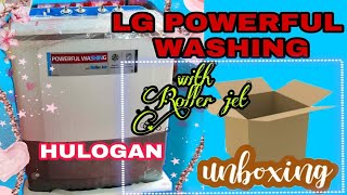 Unboxing LG WASHING MACHINE | Powerful Washing with Roller Jet