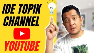 CARI IDE CHANNEL YOUTUBE UNTUK PEMULA