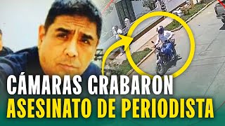 Así fue como sicarios asesinaron a periodista en la puerta de su casa: Hijo vio a su padre muerto