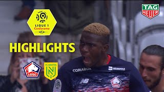 LOSC - FC Nantes ( 2-1 ) - Highlights - (LOSC - FCN) / 2019-20