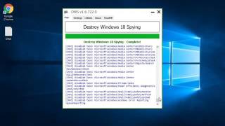 Destroy Windows 10 Spying Walkthrough