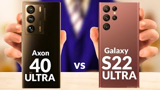 ZTE Axon 40 Ultra VS Samsung Galaxy S22 Ultra | Comparison