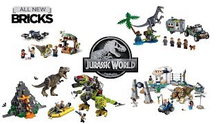 Lego Jurassic World: Legend of Isla Nublar Compilation of All Sets