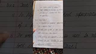 #like#class 6th#exercise #lesson 6#subject computer💻#algorithm and flow chart #subscribe #subscribe
