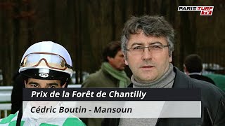 Paris-Turf TV - Cédric Boutin, entraîneur de Mansoun (18-07 à Chantilly)