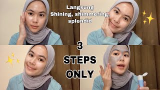 3 Steps Ampuh Bikin Muka Glowing!✨ (My Weekly Skincare Routine)