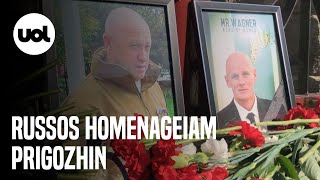 Morte de Prigozhin: Russos homenageiam e criam teorias para a morte de líder do grupo Wagner