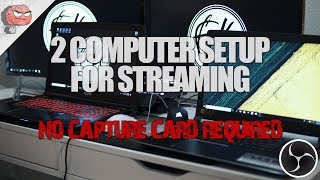 How to stream using 2 PCs, OBS Studio NDI Plugin Tutorial