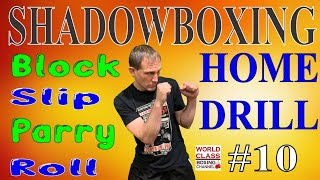 Don't Miss This Instructional Boxing Video! Shadowboxing Drill For Home