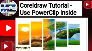 Coreldraw Tutorial - Use PowerClip inside