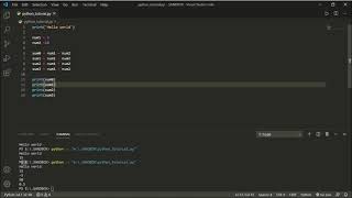 Python Example Programs - #1 Hello World, Sum of two Numbers