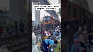 Sunday Railroad Farmers Market (Bangkok, Thailand) #ตลาดรถไฟคลองตัน