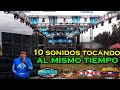 10 SONIDOS CON TODO SU AUDIO SE PRESENTARON AL MISMO TIEMPO Y ESTO PASO EN LA PEREGRINACION SONIDERA