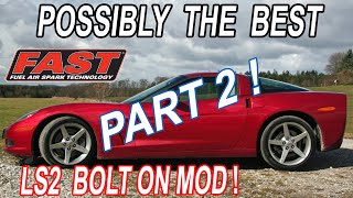 FAST LSXR 102 Intake Upgrade for the LS2 Powered C6 Corvette Part 2 (It was TIME!)