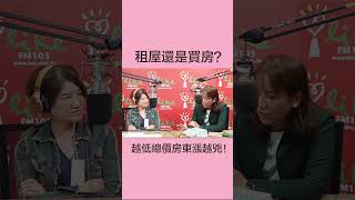 【越低總價房子 房東漲得越不客氣！】徐佳馨 #shorts