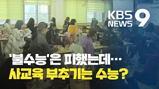 올해 쉬웠다는데 ‘킬러문항’ 여전…사교육 부추기는 수능? / KBS뉴스(News)