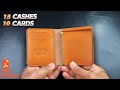 Make a Leather Wallet With Money Clip ,FREE PATTERN