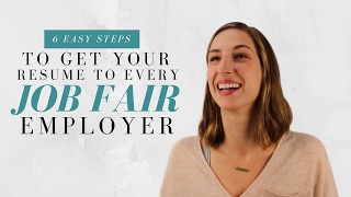 6 Easy Steps to Get Your Resume to Every Job Fair Employer | St. Edward's University