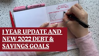 1 Year Budget Update | 2022 Debt Goals | How Much Debt Have I Paid Off After Budgeting for 1 Year?🤔