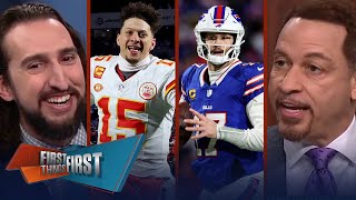 Chiefs advance to AFC Title Game, Bills lose, Mahomes outduels Allen | NFL | FIR
