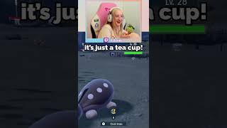 First Time Streamer sees Sinistea ☕ REACTION (Pokémon Scarlet/Violet) #shorts