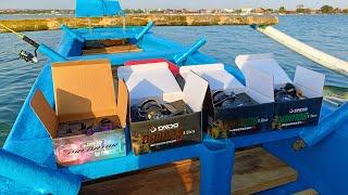 Unboxing reel Daido di laut dan cobain Shimano Vanford 2024