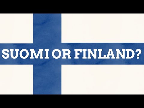 Why is Suomi Finland in English?