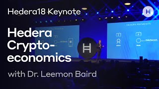 Hedera Tokenomics with Dr. Leemon Baird | Hedera18 Keynote