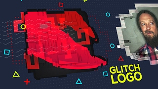 Glitch Logo with Fast Slideshow Template #After #Effects