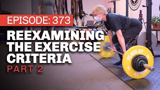 Reexamining the Exercise Selection Criteria with Noah Hayden - Part 2 - Ep 373