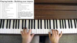 Jazz Improvisation - Learning to play 'Inside'