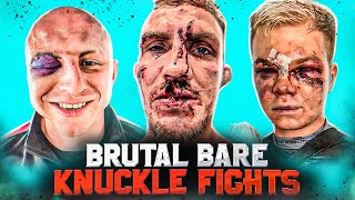 MOST BRUTAL Bare Knuckle Fights Ever | 50 Moments Of Carnage & Knockouts